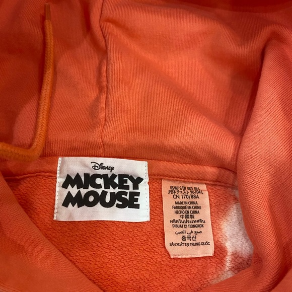 NWT Walt Disney World tie, dyed, hooded sweatshirt - Picture 3 of 9